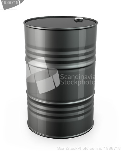 Image of Single black barrel