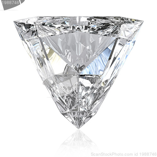 Image of Trilliant cut diamond