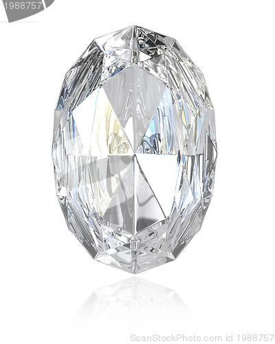 Image of Oval cut diamond