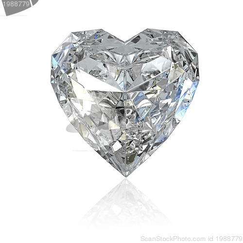 Image of Heart shaped diamond