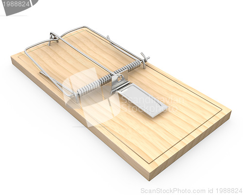 Image of Wooden mouse trap