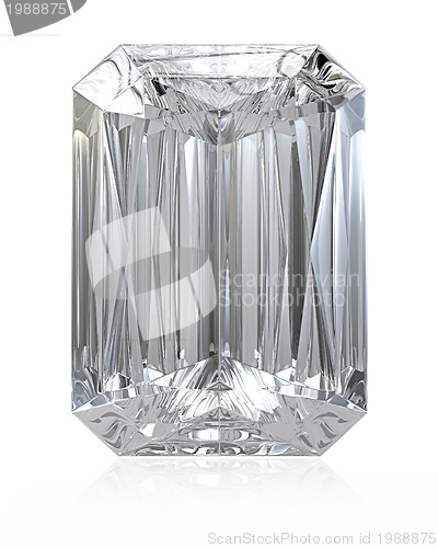 Image of Radiant cut diamond