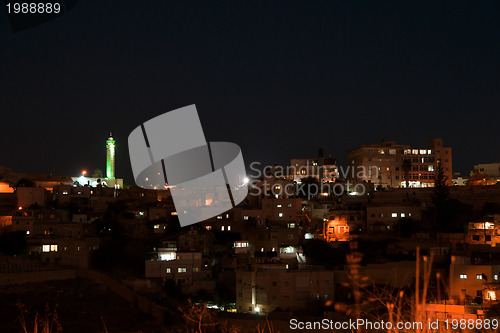 Image of East jerusalem night view