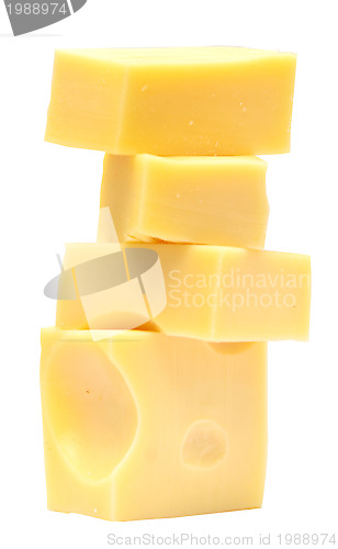 Image of cheese cubes
