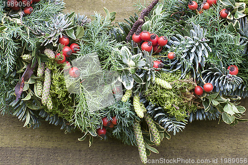 Image of Part of wreath