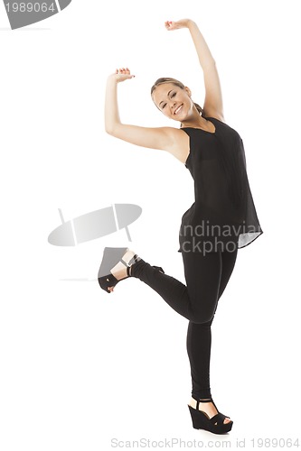 Image of real young beautiful woman