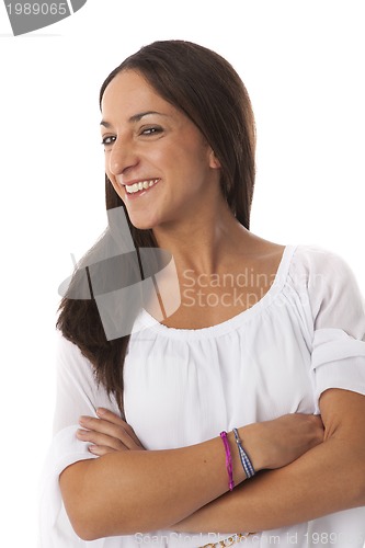 Image of real young beautiful woman