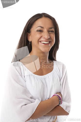 Image of real young beautiful woman