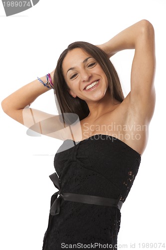 Image of real young beautiful woman
