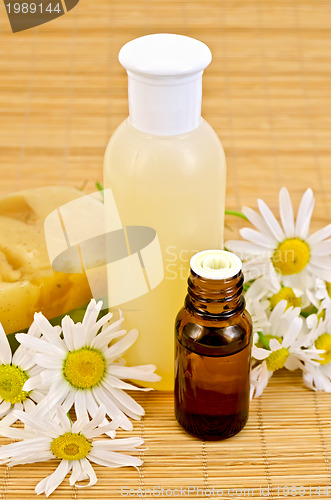 Image of Oil and soap with chamomile