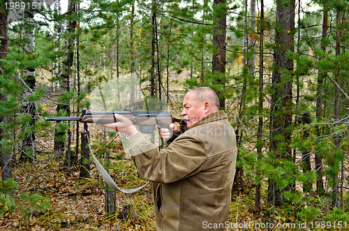 Image of Man with a carbine