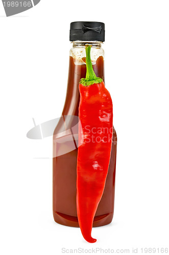 Image of Ketchup with hot pepper