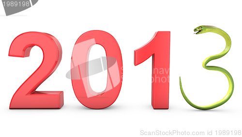 Image of Green cobra 2013 symbol