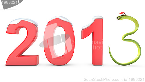 Image of Green cobra 2013 symbol