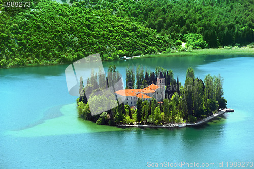 Image of Visovac, Christian monastery, Croatia