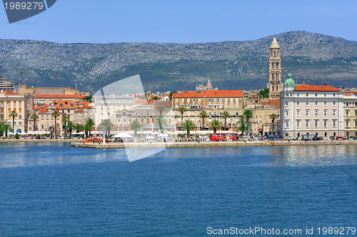 Image of Harbour and promenade, Split town, Croatia