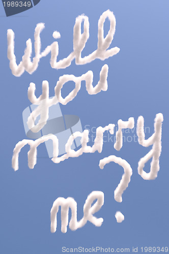 Image of Will you marry me