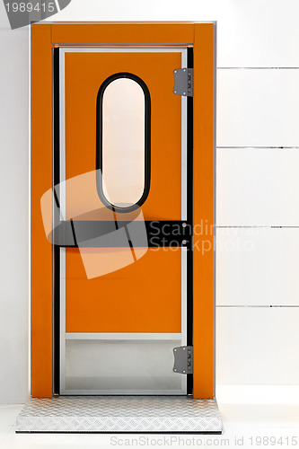 Image of Orange door