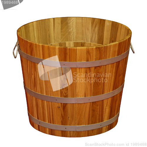 Image of Wooden bucket