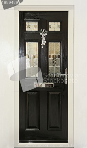 Image of Black door