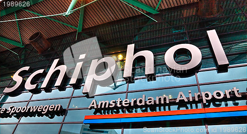 Image of Schiphol Amsterdam Airport- Detail