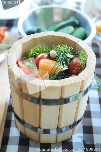 Image of preserving tomatoes