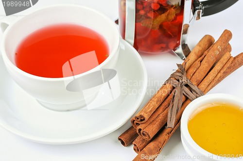 Image of berries tea