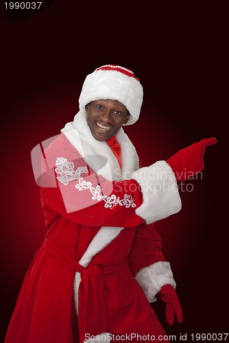 Image of black santa