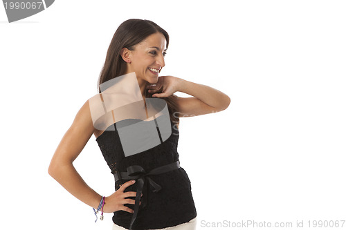 Image of real young beautiful woman