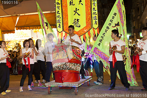 Image of Tai Hang Fire Dragon Dance in Hong Kong