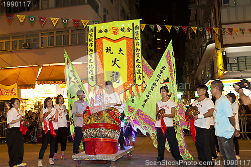 Image of Tai Hang Fire Dragon Dance in Hong Kong