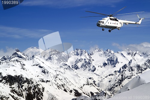 Image of Heliski in high mountains