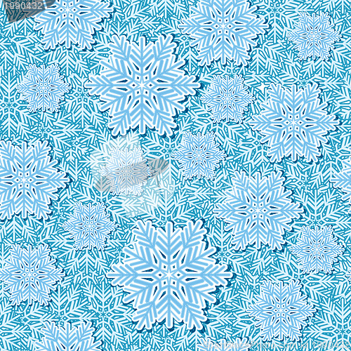 Image of Snowflake pop up seamless 