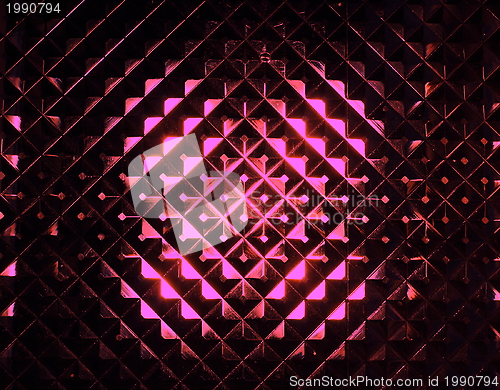 Image of abstract light passing a textured glass