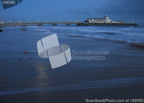 Image of Pier at night