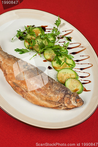 Image of Fried peled fish