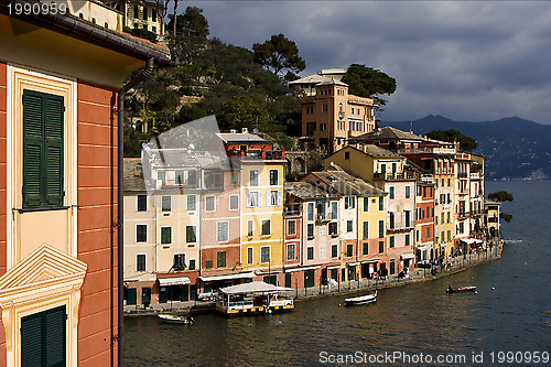 Image of  portofino in the north of italy