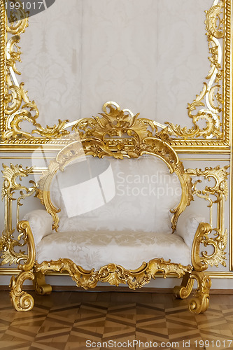 Image of Elegant armchair in a fine room