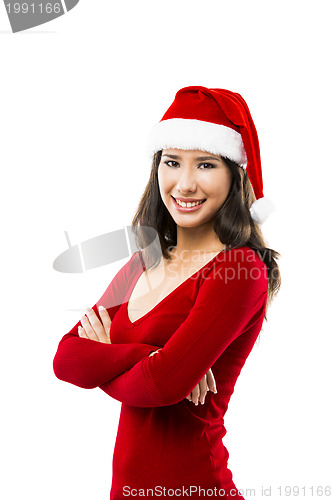 Image of Santa Woman