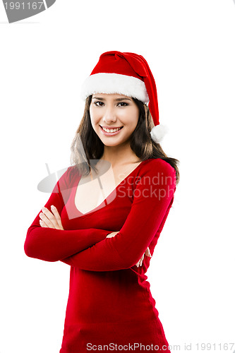 Image of Santa Woman