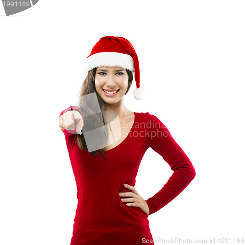 Image of Santa Woman