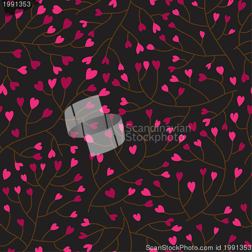 Image of Floral seamless pattern in vector
