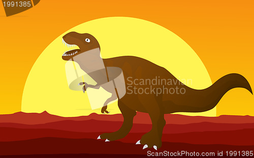 Image of Dinosaur background 1