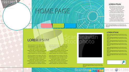 Image of Web page graphic