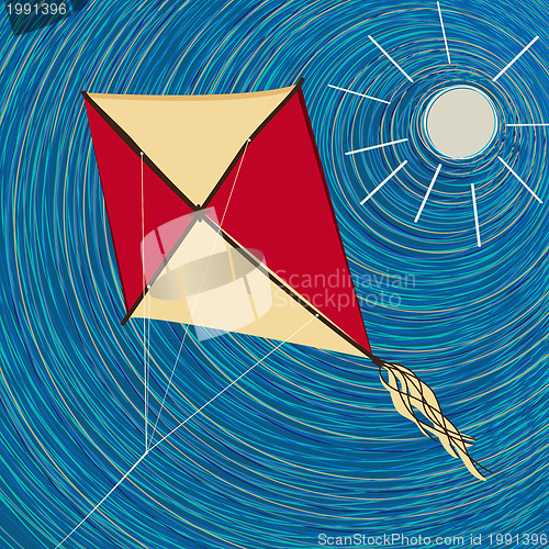 Image of Kite in the sun