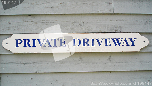 Image of Private driveway