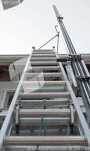 Image of Exterior House Ladder