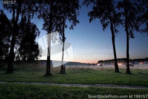 Image of Moscow evening