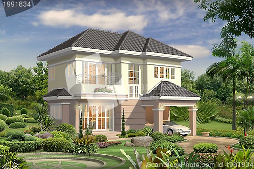 Image of 3d house