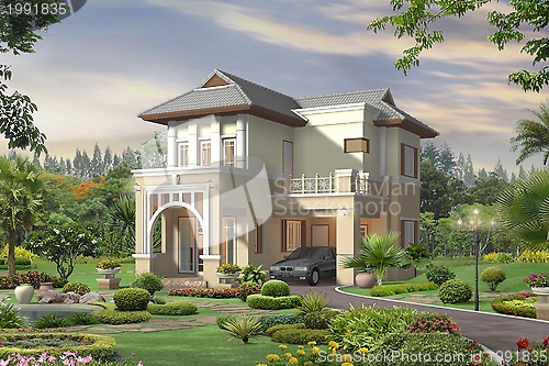 Image of 3d house